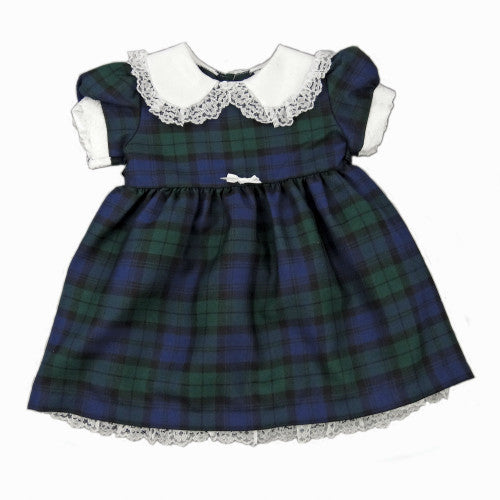green emerald velvet dress Hamilton Plaid Navy & Green Sally Dress – Classic Whimsy