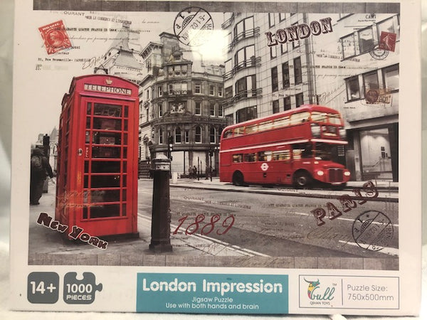 Viaggio in autobus - Puzzle 1000 pezzi - La Casa Del Mezzo Punto SRL