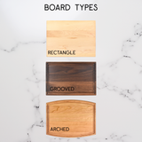 Irish Claddagh Engraved Cutting Board – Wedding Gift