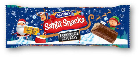 McVitie's Santa Snacks Chocolate Cake Bars