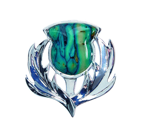 Brora Thistle Brooch