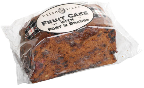 Welsh Hills Gluten Free Port & Brandy Fruit Cake Slab