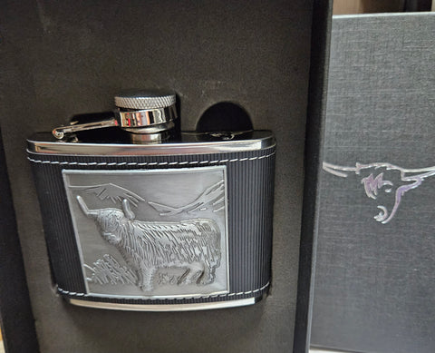 Highland Coo Flask