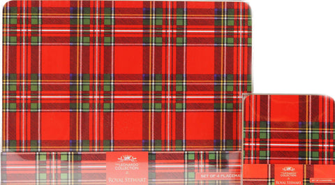 Royal Stewart Placemats and Coasters