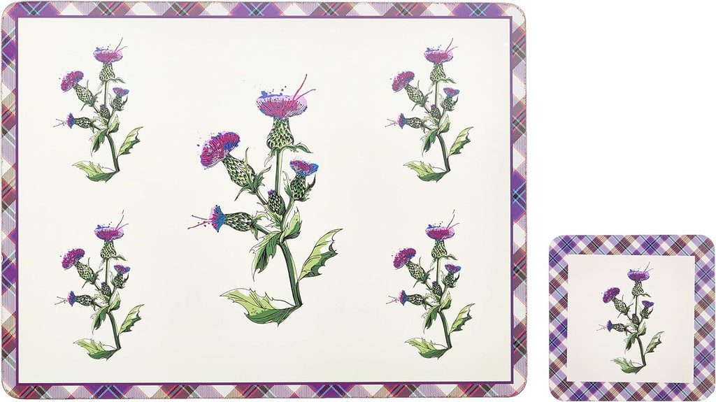 Thistle Tablemats and Coasters