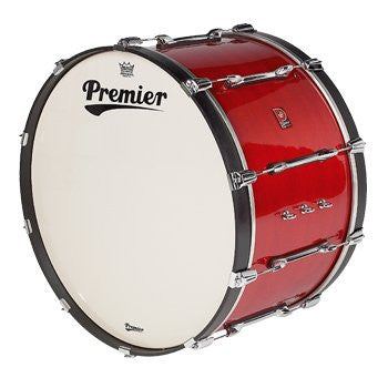 28 x 14 Premier Bass Drum, Choice of Colors, Black/Red/Blue