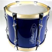 Andante 14x12 PRO Tenor Drum - Dark Blue with Silver Powder Coat Metalwork