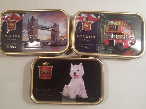 Stewart's Extra Strong Mints Variety Tins