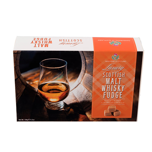 Scottish Luxury Malt Whisky Fudge Carton 150g