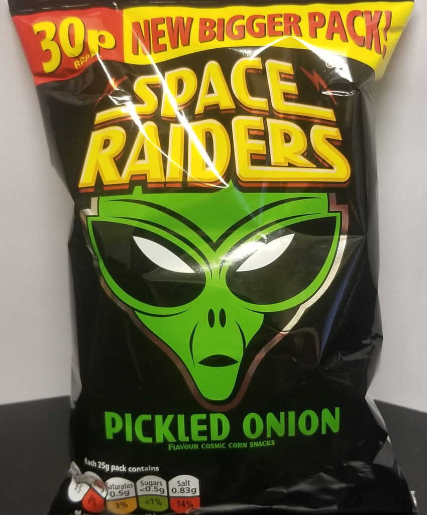 Space Raiders Crisps- Pickled Onion