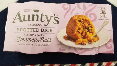 Aunty's Steamed Puds- Spotted Dick