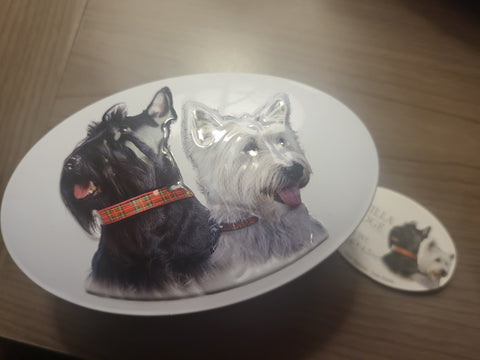 Scottie Dog Vanilla Fudge Tin