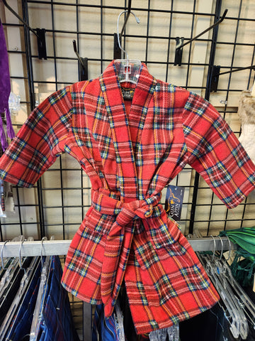 Kids Tartan Robe