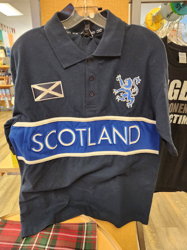 Gents Scotland Saltire Polo Shirt