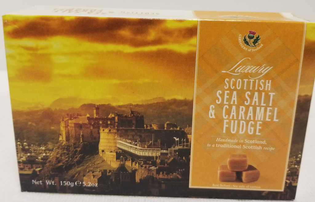 Scottish Sea Salt and Caramel Fudge