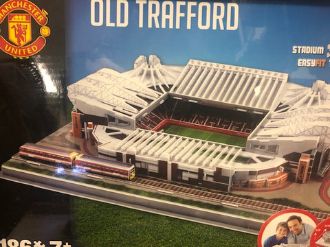 Manchester United,  Old Trafford Soccer Stadium 3D Puzzle