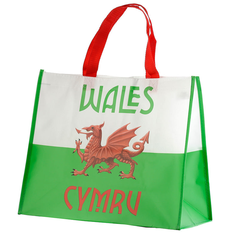 Wales/Cymru Dragon Reusable Shopping Bag