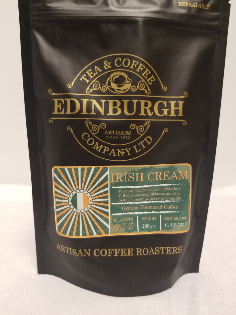 Irish Cream Coffee- Edinburgh Tea & Coffee Co