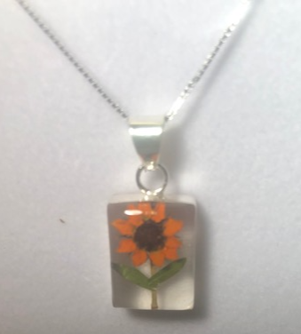 Sunflower Pendant