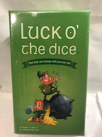 Luck of the Dice Irish Dice and Card Game