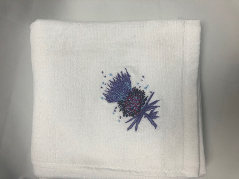 Scottish Thistle Hand Towel
