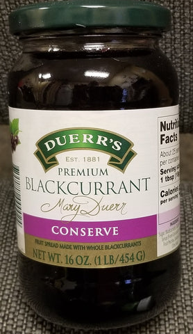 Duerrs Blackcurrant conserve