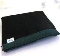 Black Deluxe Cover - Green Fringe - WITH GRIP