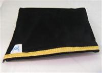 Black Deluxe GRIP Cover - Gold Flat Trim