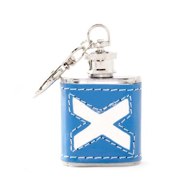 Saltire Flask Keyring