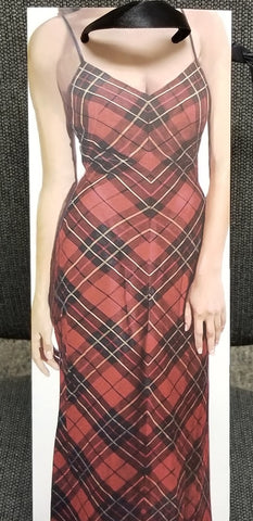 Tartan Dress Bottle Bag