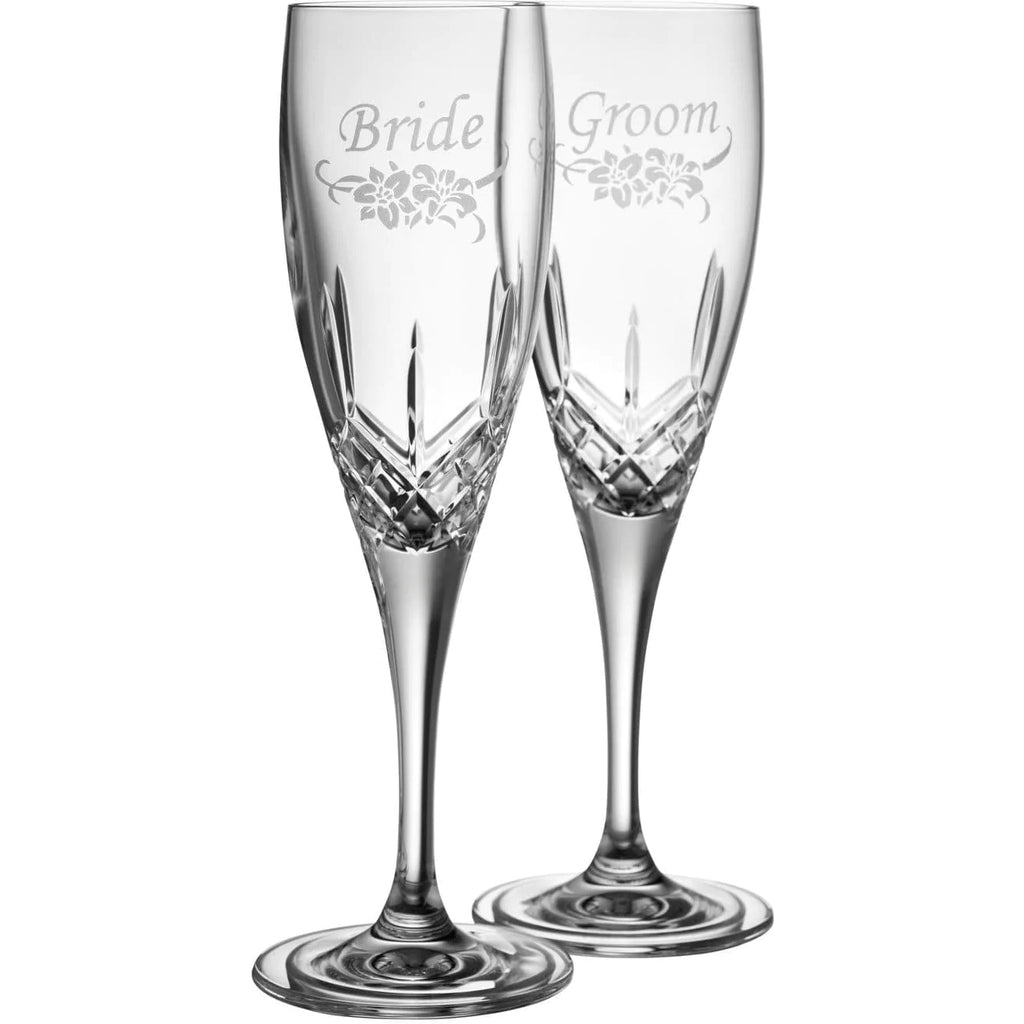 Bride and Groom Flutes