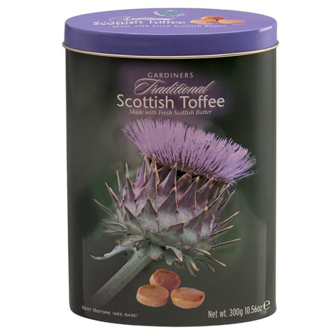 Scottish Butter Toffees Thistle Tin