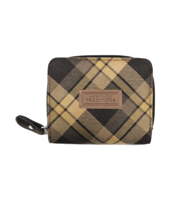 Heritage Check Purse - Brown