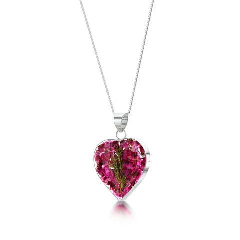 SV- Heather Med Heart Pendant