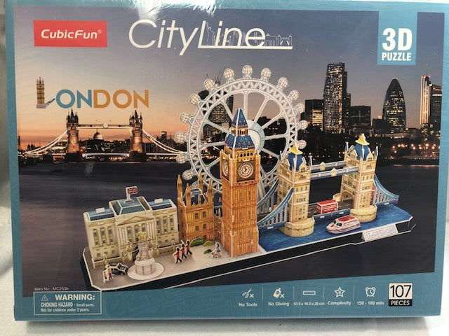 London City Line 3D Puzzle