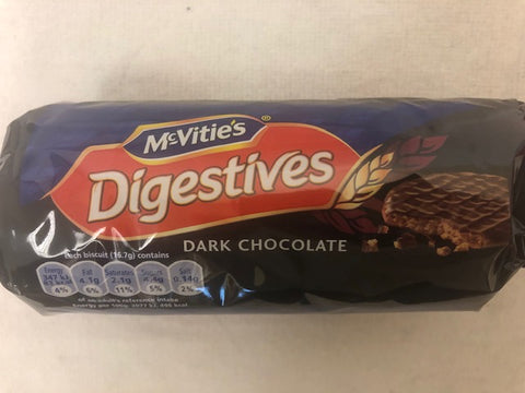 McVities Dark Chocolate Digestives Biscuits/Cookies