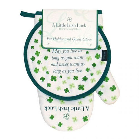 Irish Luck Oven Mitt
