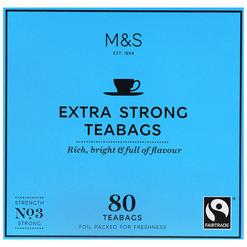 Marks and Spencer 80 Extra Strong Teabags