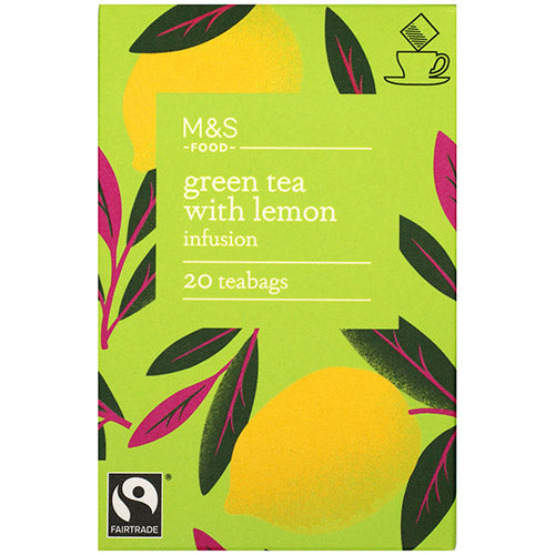 Marks and Spencer Green And Lemon Teabags