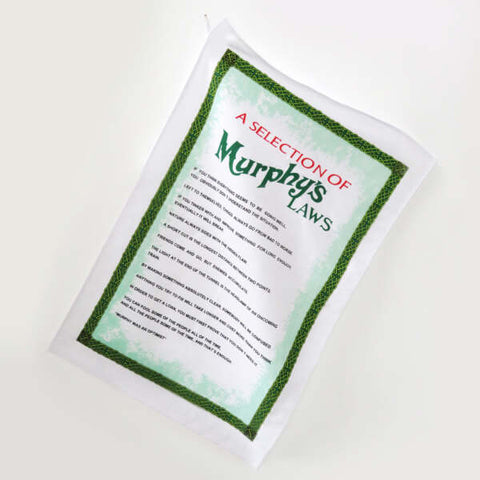 Murphy's Laws Irish Tea Towel
