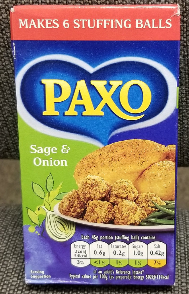 PAXO- Sage and Onion British Stuffing mix