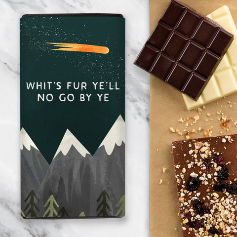 Quirky Salted Caramel Milk Chocolate Bar