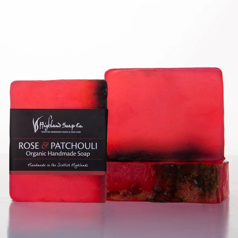 Highland  Rose and Patchouli Handmade Soap