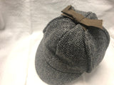 Harris Tweed Sherlock Deerstalker Hat