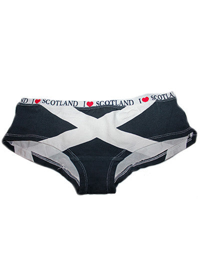 Ladies Scotland Saltire Flag Briefs