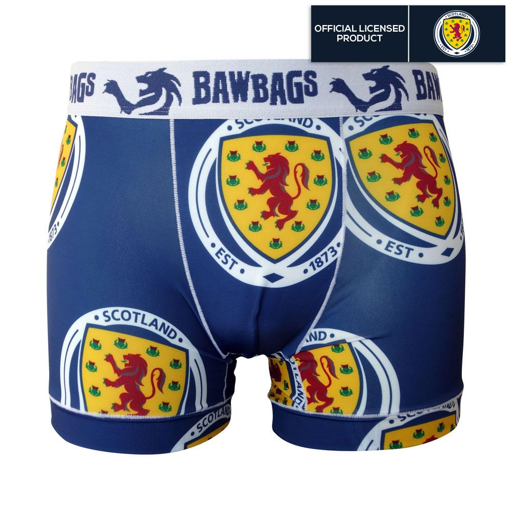 Scottish Bawbags Cool De Sacs Scotland National Team Technical Boxer Shorts