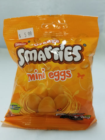 Nestle Orange Smarties Mini Eggs Bag
