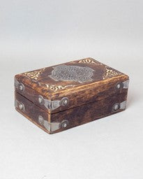 Wooden Jewelry/Trinket  Cross Box