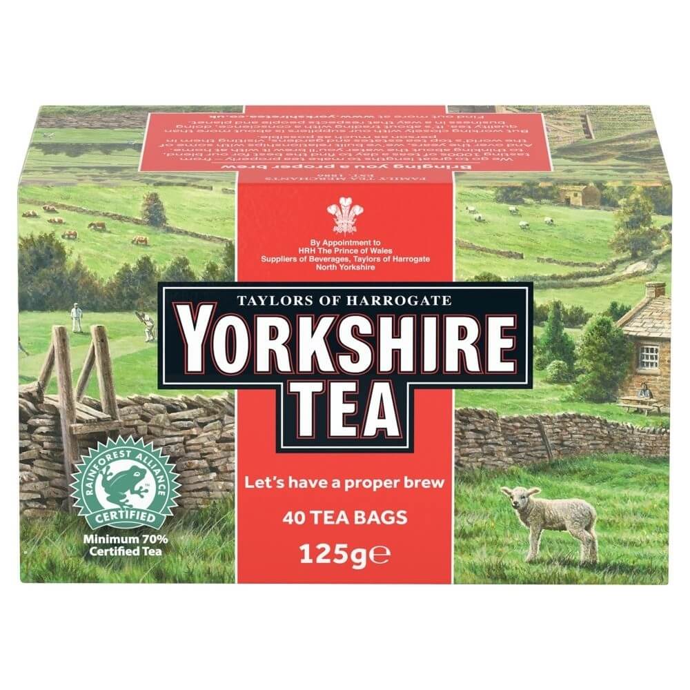 Yorkshire Red Teabags 40