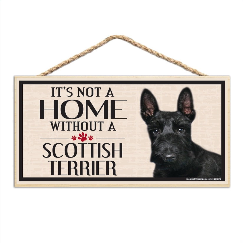 Scottish Terrier Home Sign